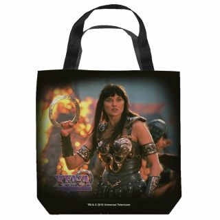 Xena Warrior Princess (lucy Lawless) 16 In X 16 In Tote Bag -