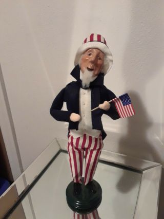 Byers Choice Uncle Sam Patriotic Americana Stars & Stripes