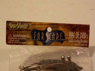 N Bag of DRD ' s Baby Draks Collector ' s Series Farscape 2000 Toy Vault Figures 3