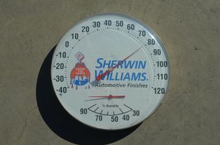 Sherwin Williams Paint Thermometer Cover The Earth Graffiti Hip Hop Vintage Sign
