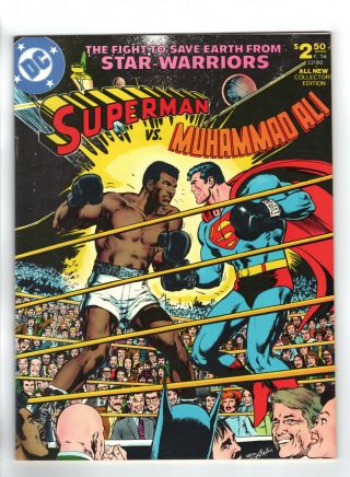 Superman Vs Muhammad Ali C 54 (1978) - Grade 9.  2 - Neal Adams Cover