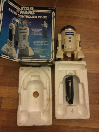Vintage 1978 Kenner Star Wars Radio Controlled R2 - D2 Figure - But Ok