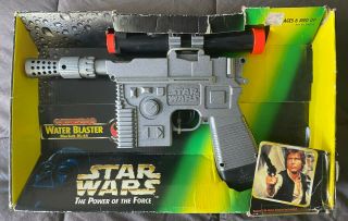 Star Wars Han Solo Water Blaster Blastech Dl - 44 Gun The Power Of The Force Potf
