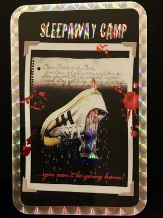 Sleepaway Camp Horror Prism Vending Sticker Rare