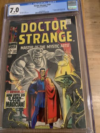 Doctor Strange 169 Cgc Graded 7.  0