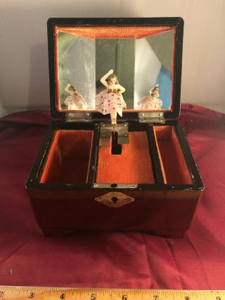 Vintage Japanese Spinning Ballerina " Tale Of The Vienna Woods " Music Box Video