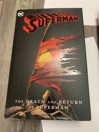 The Death And Return Of Superman Omnibus Dc Comics Rare Oop