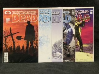 Walking Dead 6,  7,  8,  9,  10/ 1st Print/ Image Comics/ Kirkman/ Set/ Negan/ Run