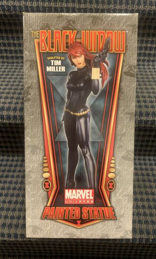 2010 The Black Widow Painted Statue,  Bowen Designs,  Over 12” 687/1300