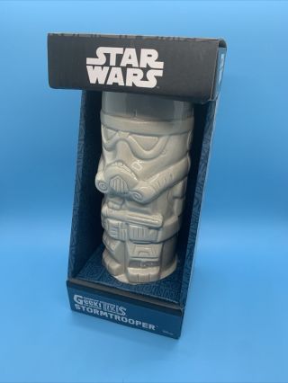 Thinkgeek Geeki Tikis Disney Star Wars Stormtrooper Mug Crafted Ceramic Mug