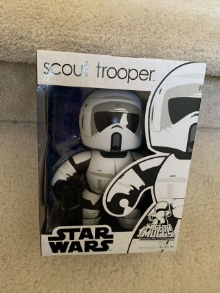 Star Wars Mighty Muggs Biker Scout Trooper Vinyl Figure Non -