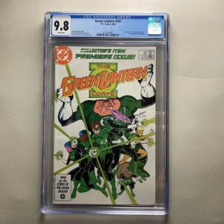 Green Lantern 201 • 1st Appearance Kilowog • Cgc 9.  8