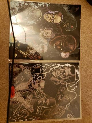 Bam Box Horror Classic Monsters Art Prints Both Le Signed Ken Haegar