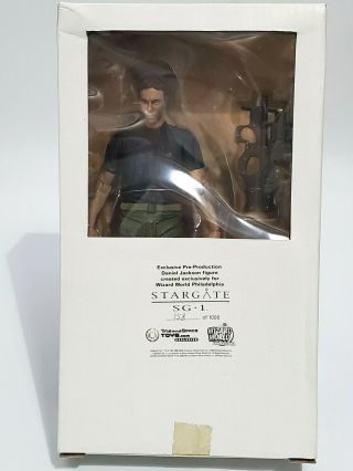 Stargate Sg - 1 Daniel Jackson Exclusive Pre - Production Sdcc Figure 158 Of 1000