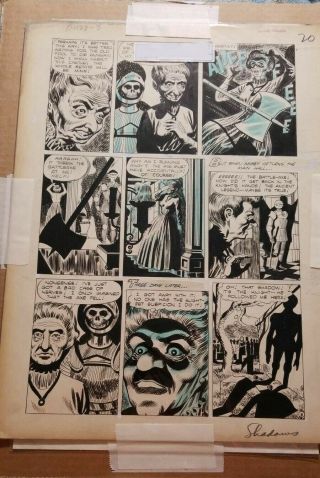 Curse Of Rockwood Page 3 By Ec Artist George Roussos - Out Of The Shadows 5 1952