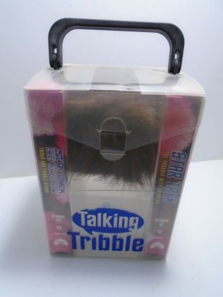 Star Trek Talking Tribble Gift Set 2 Vhs & Tribble Deep Space Nine 103 Tos 42