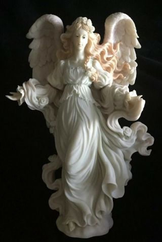 Alyssa - Nature’s Angel “seraphin Classics” 12in.  Figurine By Roman Inc.  1995