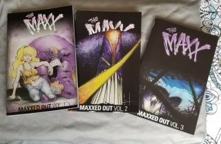 The Maxx: Maxxed Out Vol 1 2 3 Softcovers Sam Keith