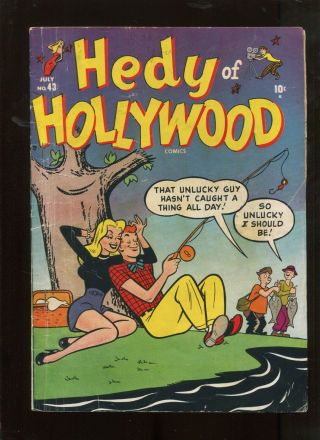 Hedy Of Hollywood 43 (4.  0) Classic Good Girl Art Cover