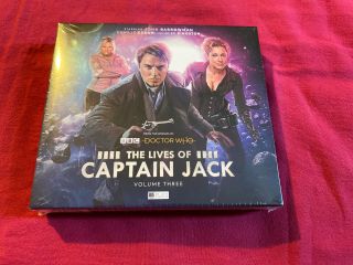 Big Finish Doctor Who Audio Boxset The Lives Of Captain Jack Volume Three