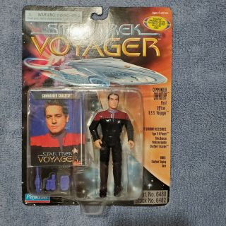 1995 Star Trek Voyager Commander Chakotay First Officer Playmates Toys