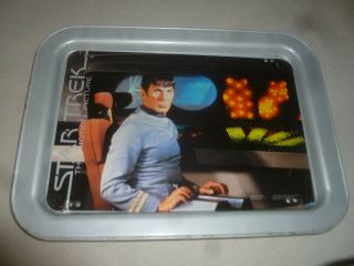 Vintage Star Trek The Motion Picture Metal Tv Tray 1979 Paramount Pictures Spock