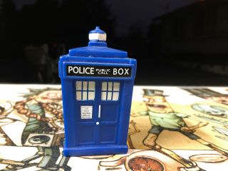 Doctor Who Titans 10th Doctor Series Vinyl Figures 3” Tardis