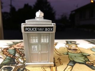 Dr Who Titan Mini Figures 11 Doctors Series Silver Tardis Ultra - Rare Chase