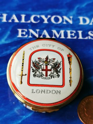 Halcyon Days Enamels The City Of London.  Bishopesgate,  Aldgate,  Bridgegate.  Etc
