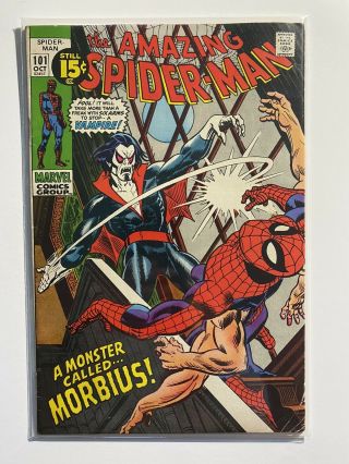 Spider - Man 101 (1963) - 1st App Of Morbius Obo