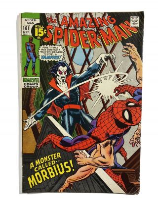SPIDER - MAN 101 (1963) - 1st app of Morbius OBO 2