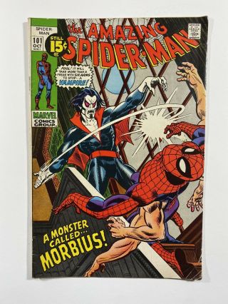 SPIDER - MAN 101 (1963) - 1st app of Morbius OBO 3