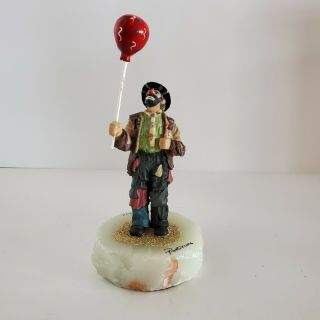 Ron Lee Clown Figurine - " Emmett Kelly " - Eks 34 Signed 521/1500
