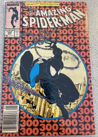 The Spider - Man 300.  1st Venom Appearance.  25th Anniversary Issue