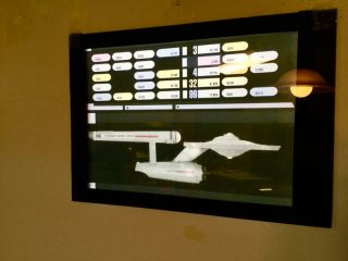 Star Trek Prop Enterprise Tos 2computer Screen Lcars Transparent Print