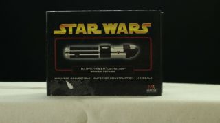 Master Replicas Sw - 316 Star Wars Darth Vader Lightsaber.  45 Scale 5/b50939a