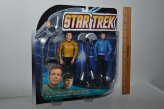 2008 Diamond Select Star Trek Captain Kirk Commander Spock Amok Time