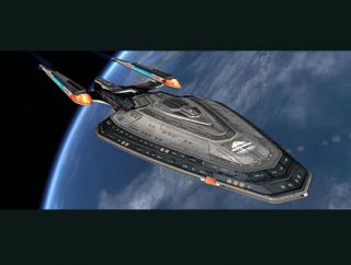 Startrek Ship Model Toy 3d Print Endevour Class Starship Star Trek Micromachines