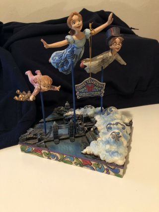 Jim Shore Disney Traditions Figurine - " Darling Family - Straight On Til Morning "