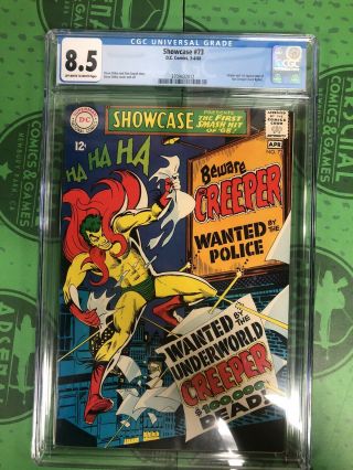 Showcase 73 Cgc 8.  5 (april 1968) 1st Appearance Of The Creeper (jack Ryder)