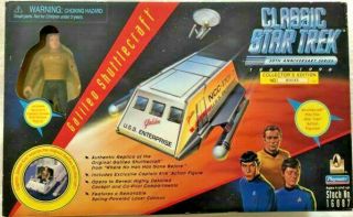 Playmates 1996 Classic Star Trek Galileo Shuttlecraft W/ Kirk -
