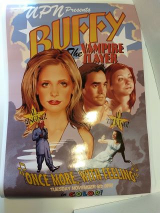 Buffy The Vampire Slayer One More Time With Feeling Poster 16.  3 " X 23.  2 " 100n