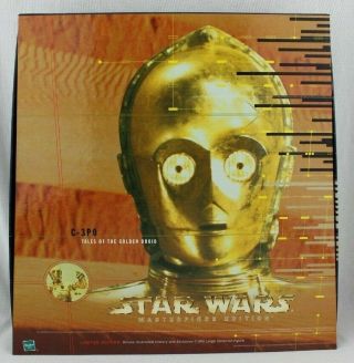 Star Wars Masterpiece Edition C - 3po Hasbro Limited Edition Figure 1999
