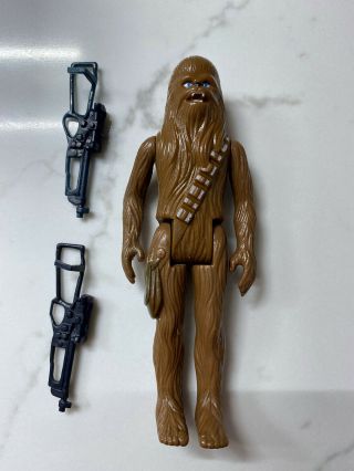 Vintage 1977 1978 Kenner Star Wars Chewbacca 12 Back Loose Figure 3.  75 "