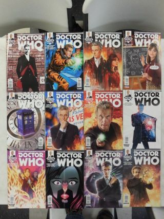 12x Doctor Who 12th Doctor Comic 2 4 5 (x2) 7 9 10 11 12 13 14 15 Titan 2014