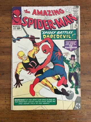 The Spider - Man 16 (sept,  1964) Possible 5.  0