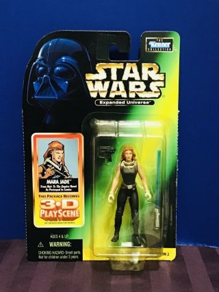 Star Wars Expanded Universe Mara Jade 3d Play Scene 3.  75 " In Package Rare