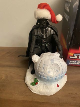 Star Wars Darth Vader Christmas Holidays Hand Crafted Fabriche - Kurt S.  Adler
