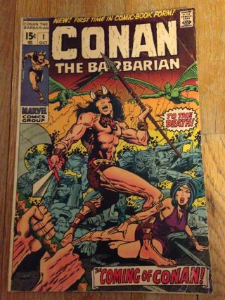 Conan The Barbarian Issue 1 First Edition