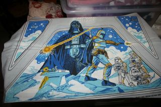 Vintage 1979 Star Wars The Empire Strikes Back " Double Sided Single Pillowcase